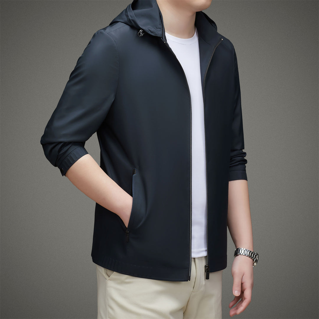 Herren leichte Sportjacke mit modernem Schnitt und praktischen Taschen Drune