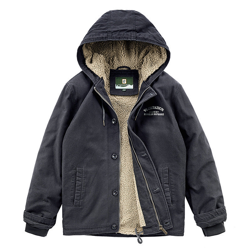 Damen Modische Übergangsjacke mit Fleecefutter Drune