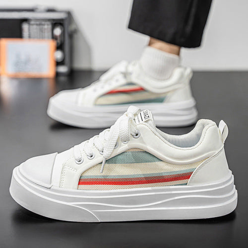 Damen Chunky Sneakers mit atmungsaktiven Einsätzen und modischen Designelementen Drune