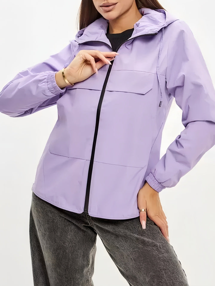 Damen Leichte und Atmungsaktive Übergangsjacke