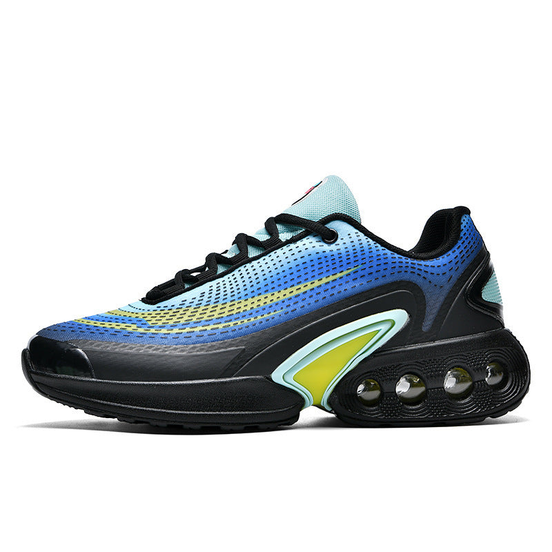 Herren retro-futuristische Dämpfungs-Sneaker mit kugelförmiger Luftkammer und atmungsaktivem Mesh-Obermaterial Drune