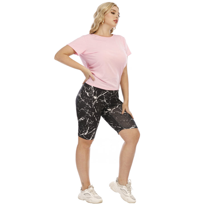Damen lässiges T-Shirt mit bequemen Schnitt und atmungsaktiver Baumwolle Drune