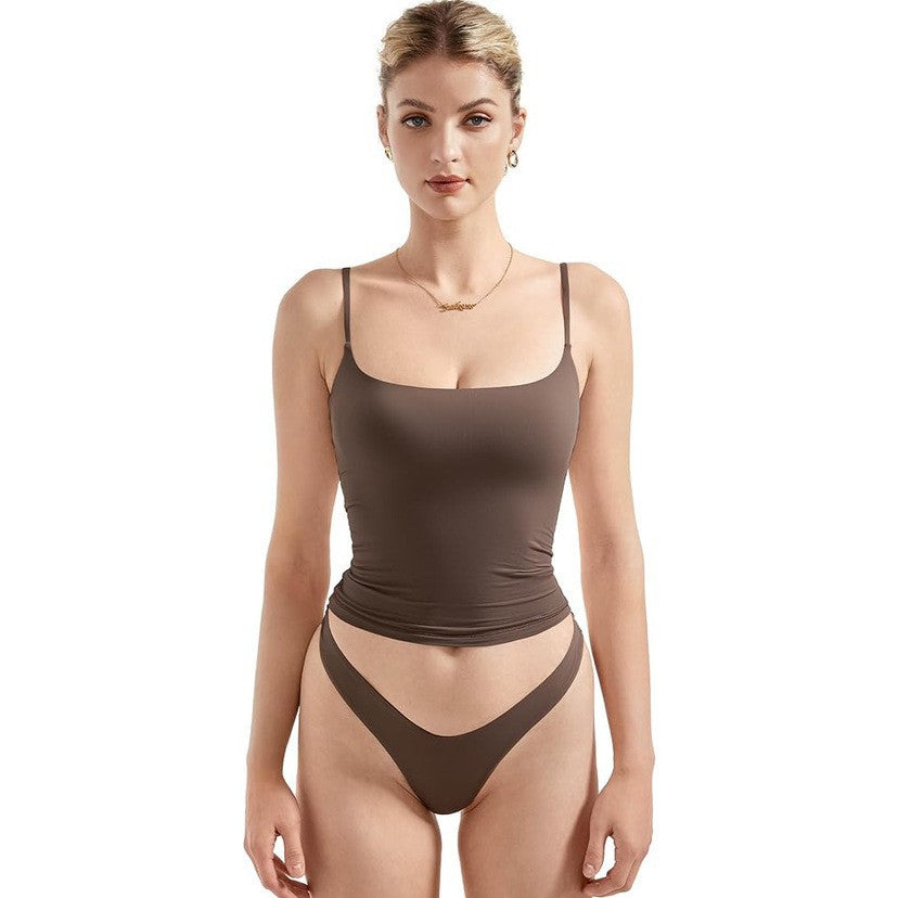 Damen Bikini-Set mit raffiniertem Schnitt und verstellbaren Trägern Drune