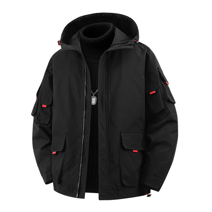 Herren Multifunktionale Übergangsjacke mit praktischen Taschen Drune