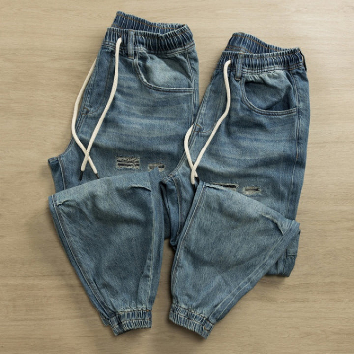 Herren lässige Jeans mit modischem Destroyed-Look Drune