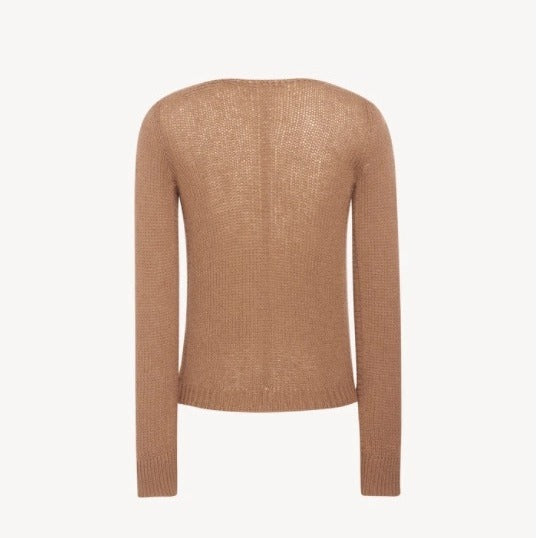 Damen kuscheliger V-Ausschnitt Pullover Drune