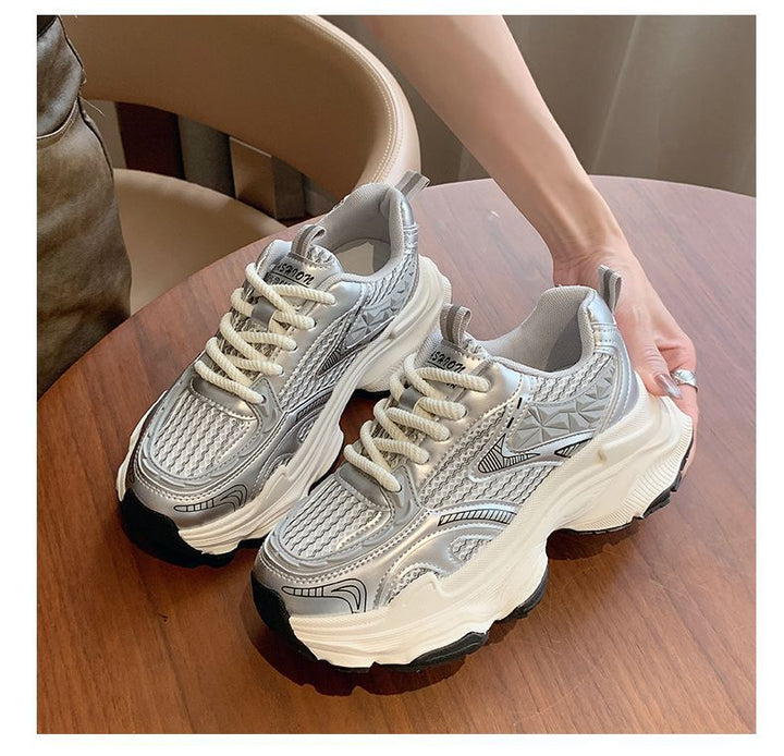 Damen Sportliche Chunky Sneakers Drune