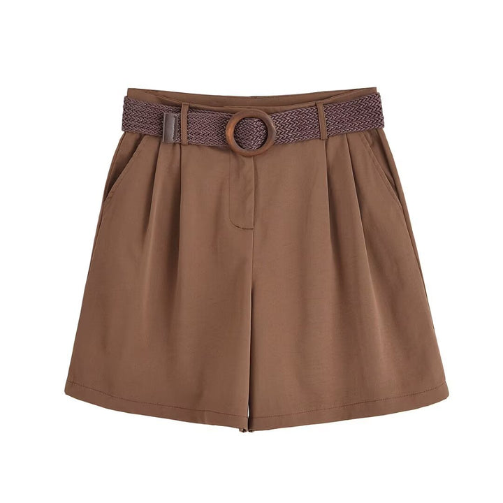 Damen Oversize-Hemdbluse mit dreiviertel-Ärmeln und Manschetten Drune