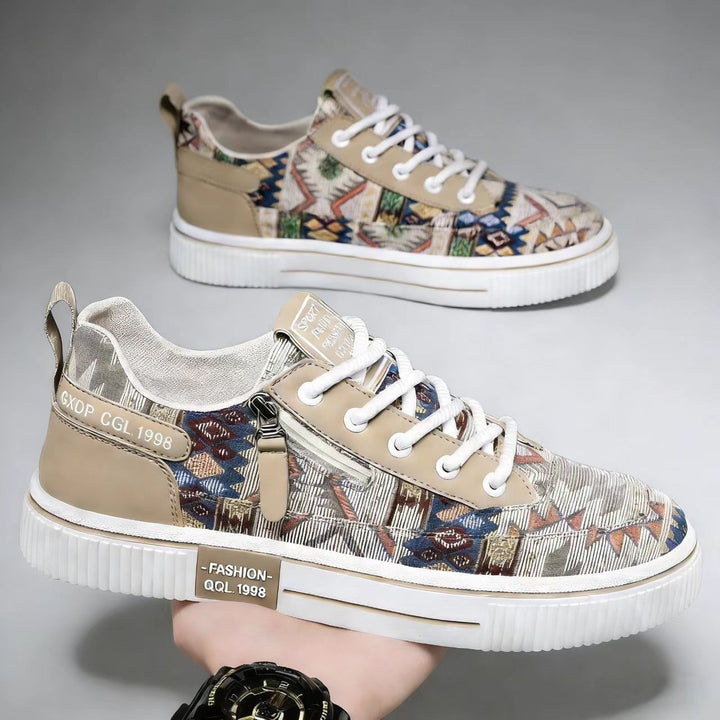 Unisex Freizeit-Sneaker mit modischem Ethno-Muster Drune
