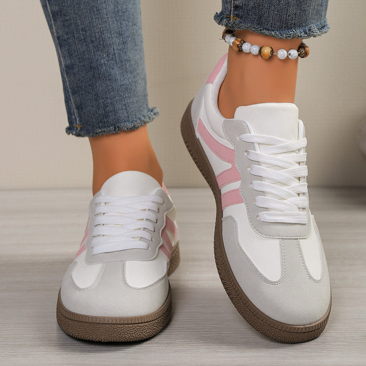 Damen Sneakers im sportlichen Design mit atmungsaktivem Obermaterial und bequemer Dämpfung Drune