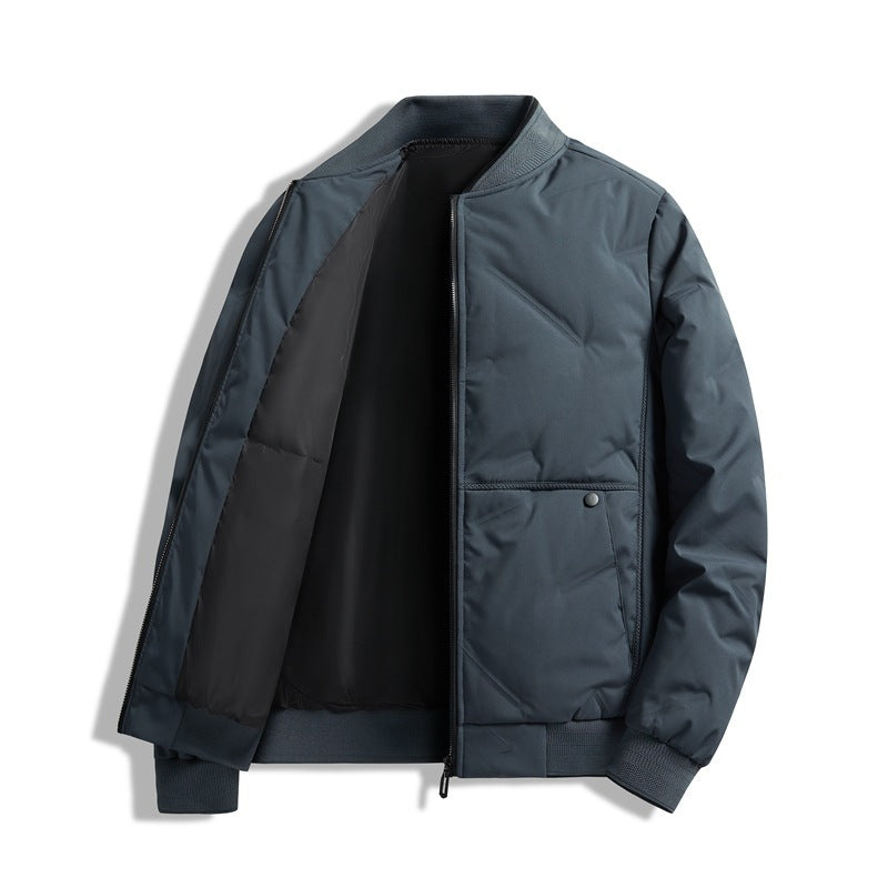 Herren Wattierte Blousonjacke mit Stehkragen Drune