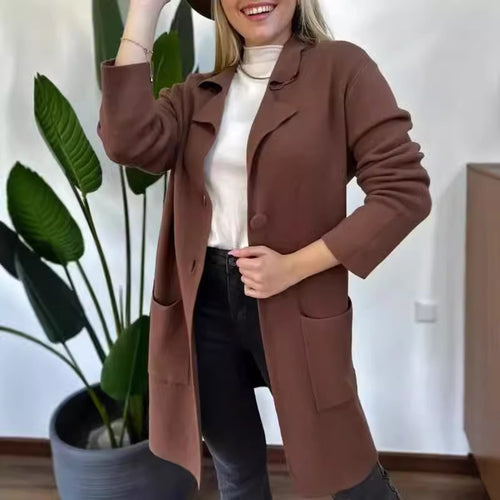 Damen Elegante und bequeme Übergangsjacke mit praktischen Taschen Drune