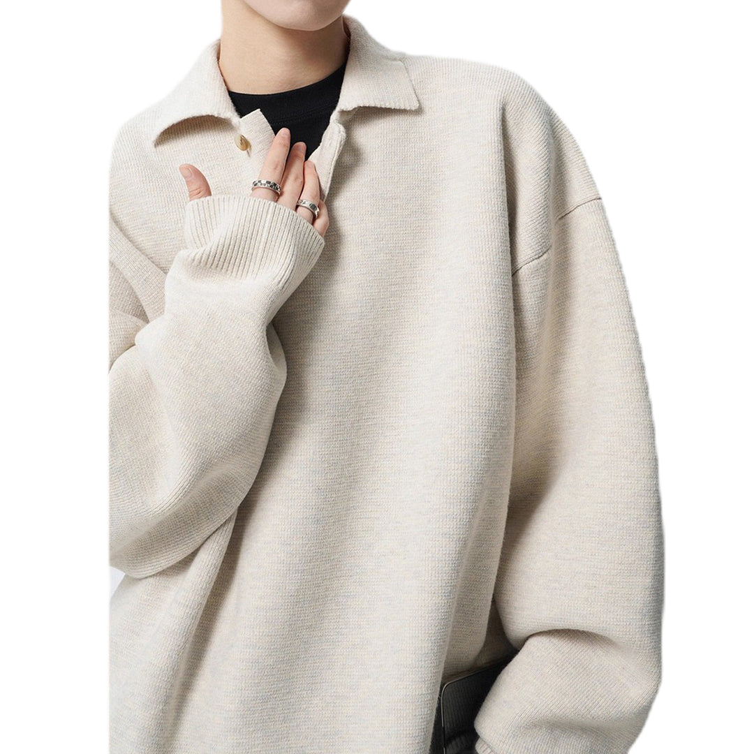 Damen Moderner Hochkragenpullover Drune