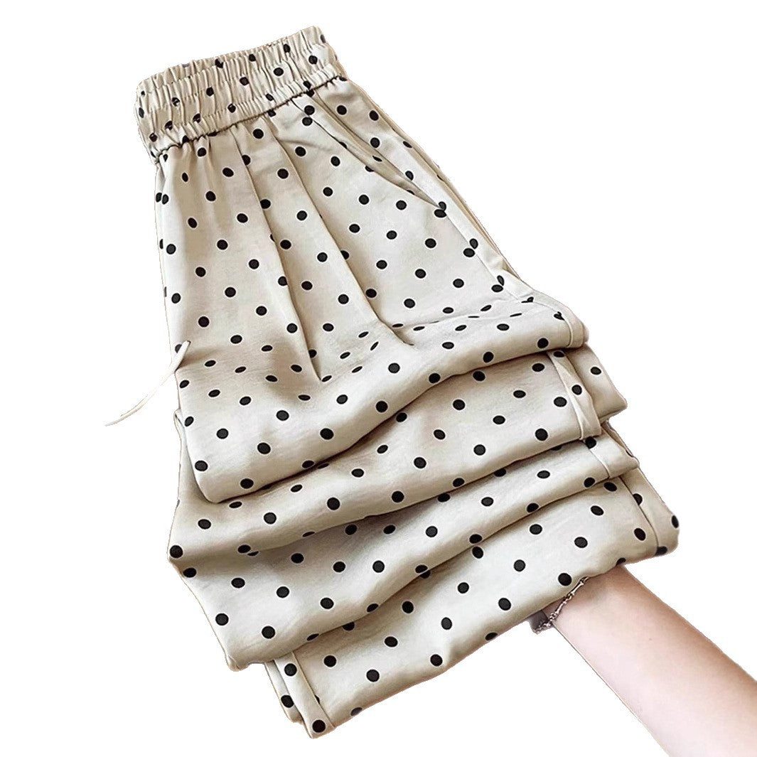 Damen Polka Dots Hose Drune