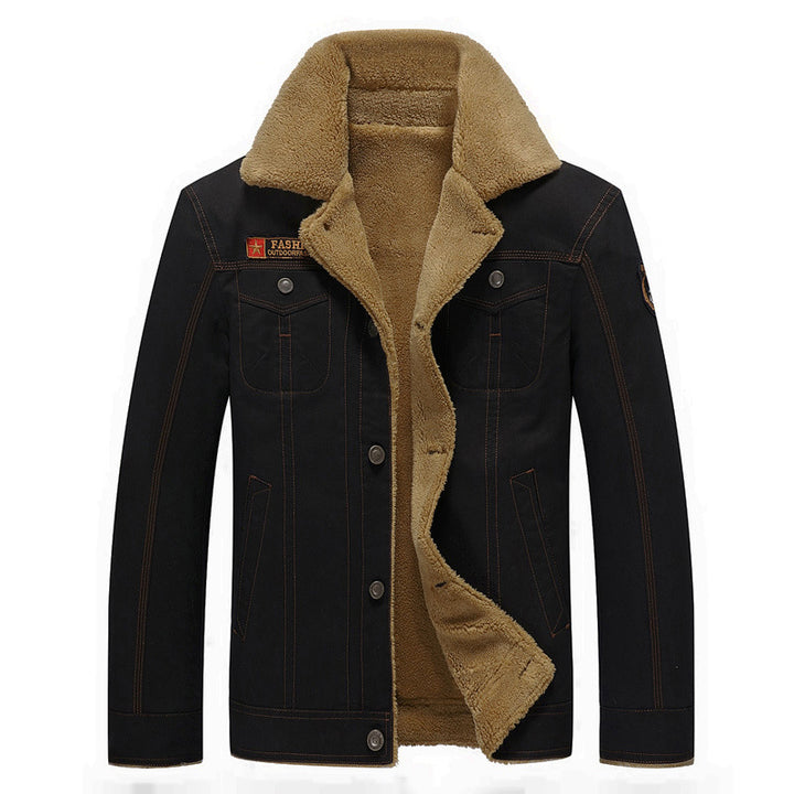 Herren Übergangsjacke mit warmem Teddyfutter Drune