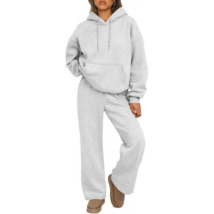 Damen Bequemer Oversized Jogginganzug Drune