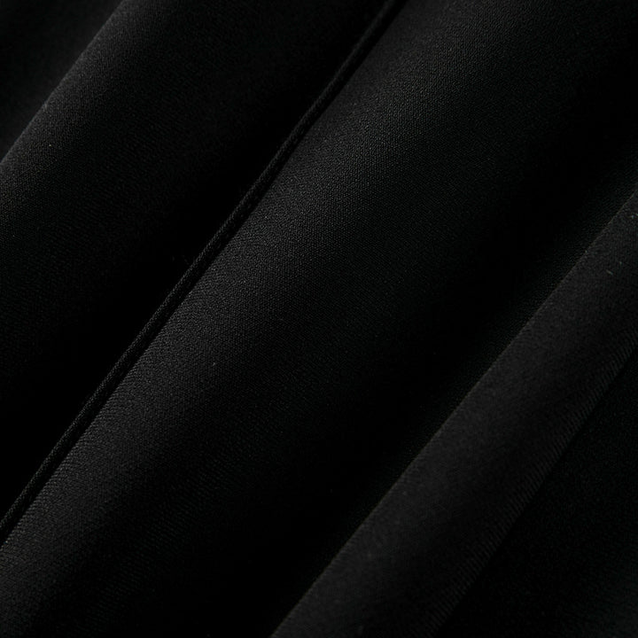 Damen High-Waist-Hose mit weitem Schlag und Bügelfalte Drune