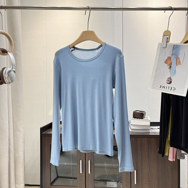 Damen Langarmshirt aus weichem Jersey mit ergonomischem Schnitt Drune