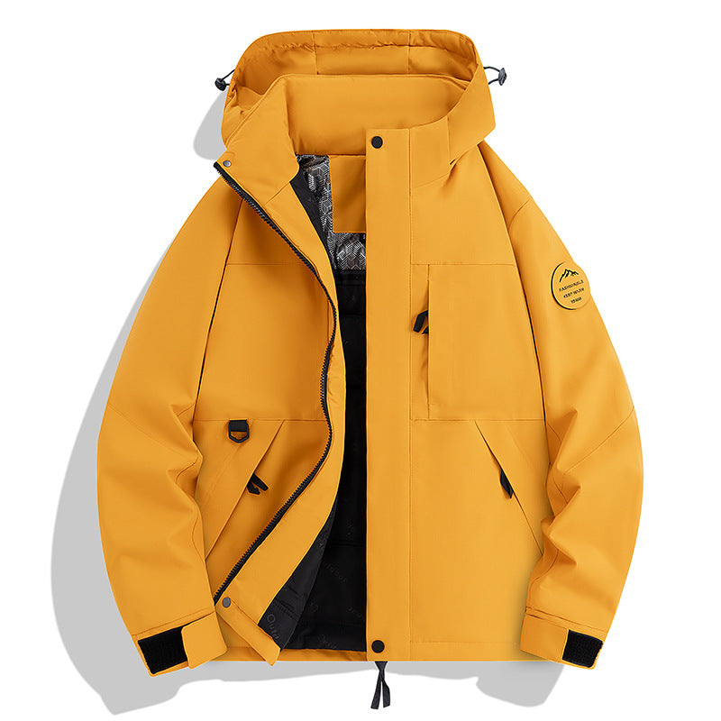 Herren Wasserdichte und atmungsaktive Softshell-Outdoorjacke Drune