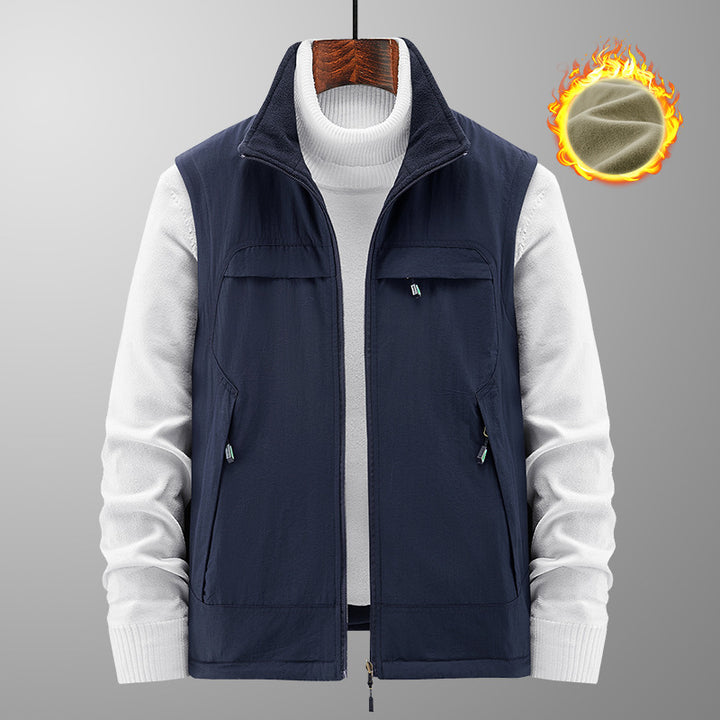 Herren Sportliche Funktionsweste Drune
