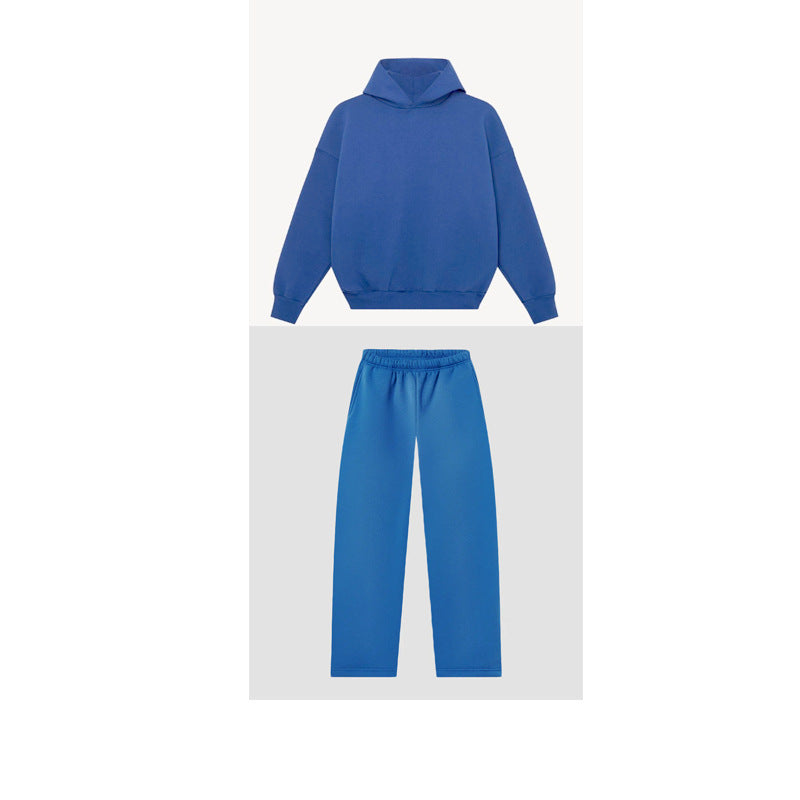 Damen Cozy Sweatshirt- und Hose-Set mit hohem Kragen und lässigem Schnitt Drune