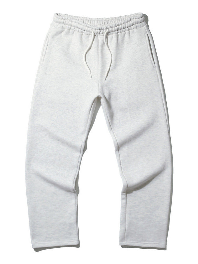 Unisex moderne Relax-Jogginghose mit elastischem Kordelbund, seitlichen Eingrifftaschen und schmal zulaufendem Bein Drune