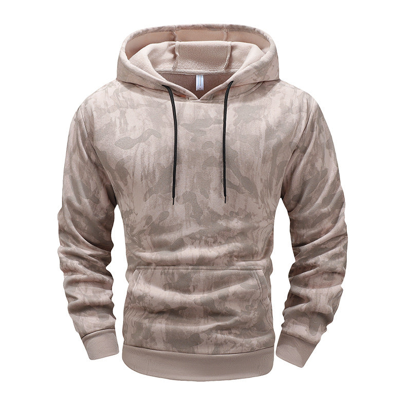 Herren Warm gefütterter Kapuzenpullover