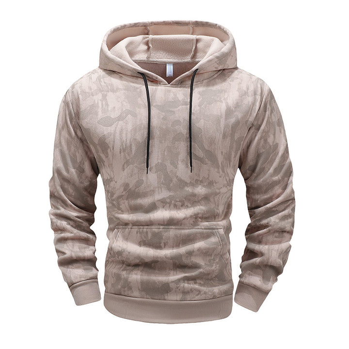 Herren Warm gefütterter Kapuzenpullover