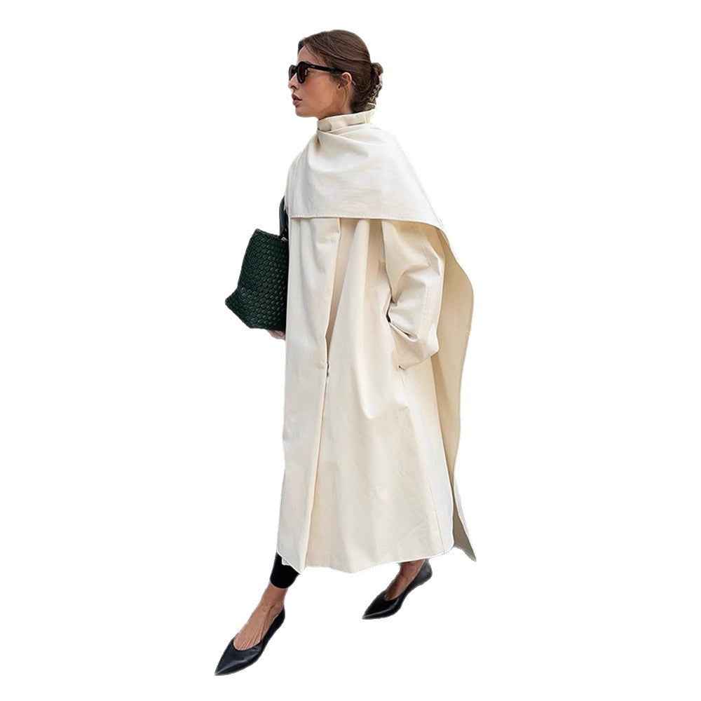 Damen modische Steppjacke mit hochgeschlossenem Kragen und asymmetrischem Design Drune