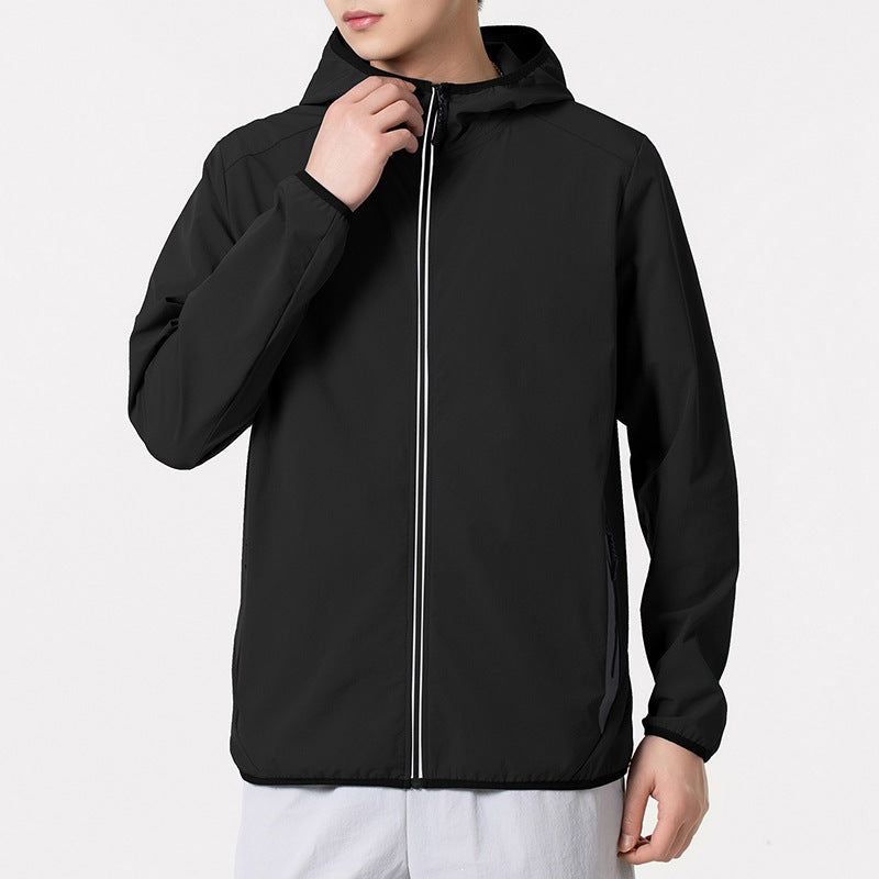 Herren Wind- und wetterfeste Outdoor-Jacke Drune