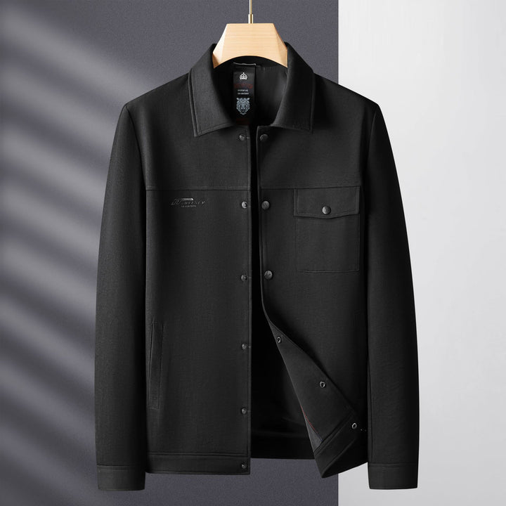 Herren Übergangsjacke im Workwear-Stil mit Druckknöpfen Drune