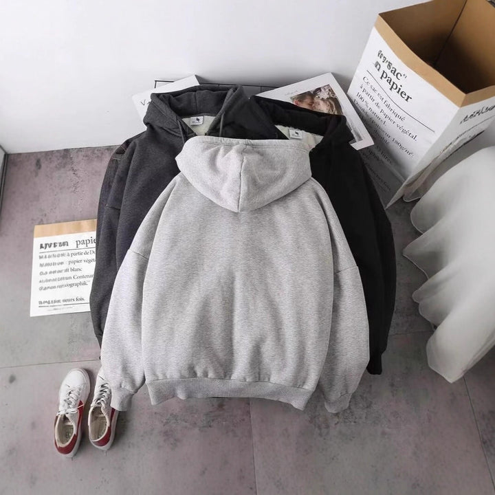 Unisex Kapuzenjacke mit Reißverschluss Drune