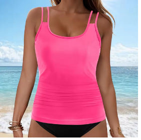 Damen Tankini-Oberteil mit modischem Rüschendesign Drune