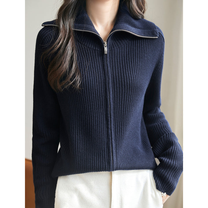 Damen modischer Strickpullover Drune