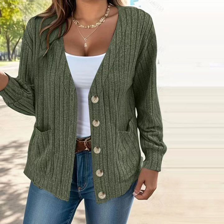 Drune | Warme Strickstrickjacke für Kalte Tage