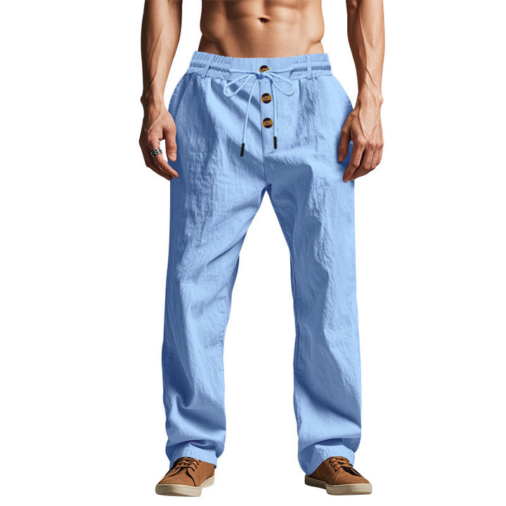 Herren Bequeme und luftige Freizeithose mit weitem Schnitt Drune