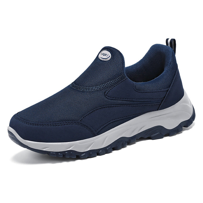 Damen nan leichter Slip-On Walkingsneaker mit elastischem Einstieg, gepolstertem Memory-Fußbett und profilierter rutschfester Laufsohle Drune