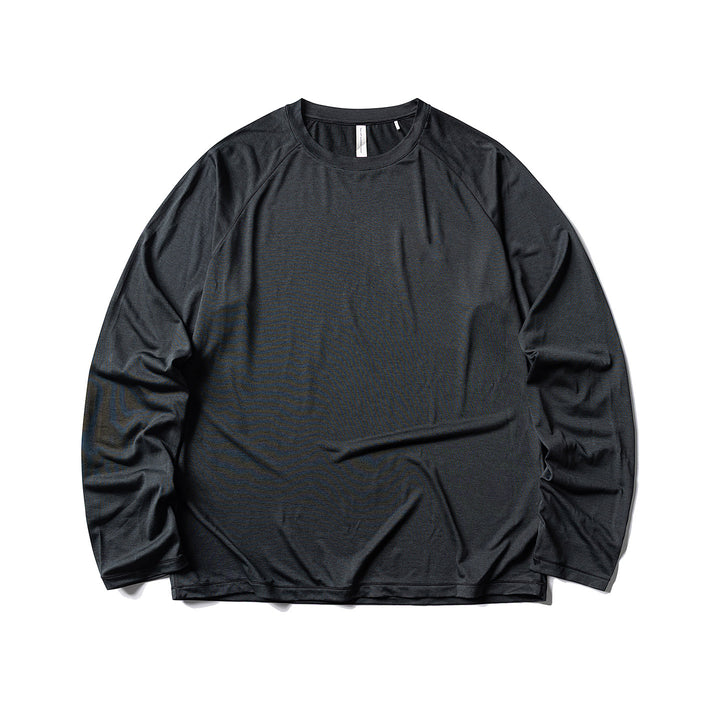 Unisex Langarmshirt aus leichtem Jersey mit Raglanärmeln Drune