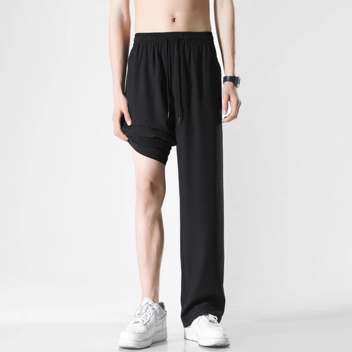 Herren Bequeme Elegante Freizeithose