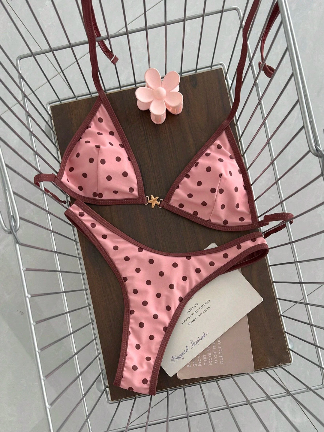 Damen Triangel-Bikini mit eleganter Rippstruktur Drune