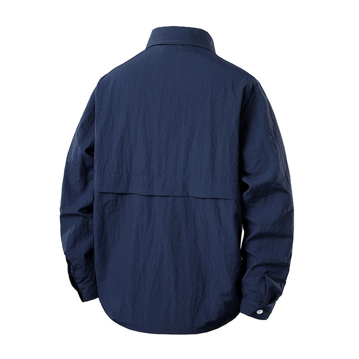 Herren Lässige Hemdjacke Drune