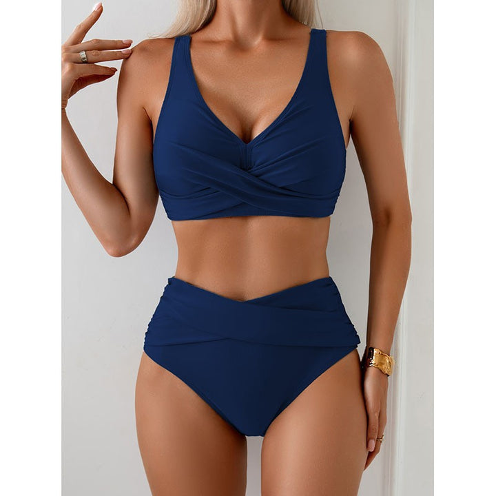 Damen Hochgeschnittener Bikini Drune
