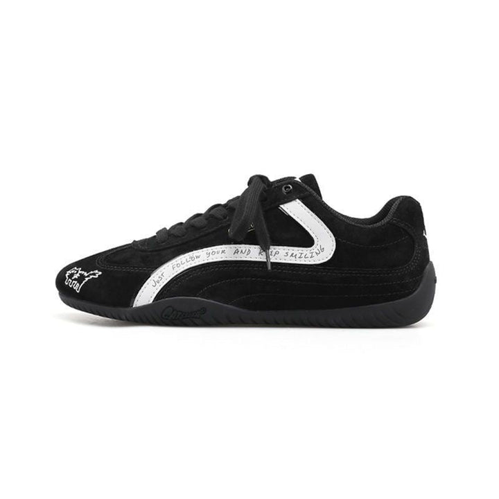 Damen Bequeme Sneaker mit dekorativer Schleife und atmungsaktiver Mesh-Oberfläche Drune