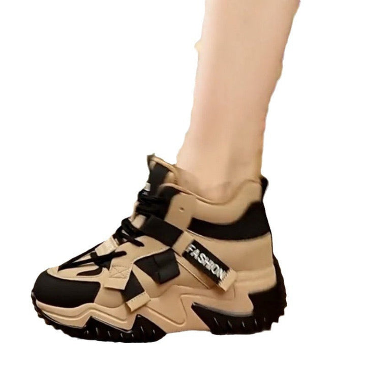 Damen Hohe Sneakers mit sportlichem Design Drune