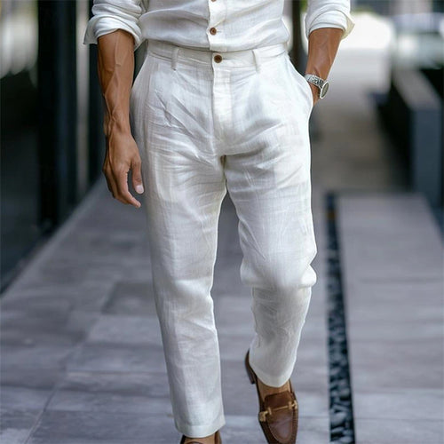 Herren Elegante Anzughose mit passgenauem Schnitt und hochwertigem Stoff Drune