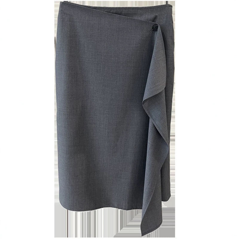 Damen Eleganter Wickelrock Drune
