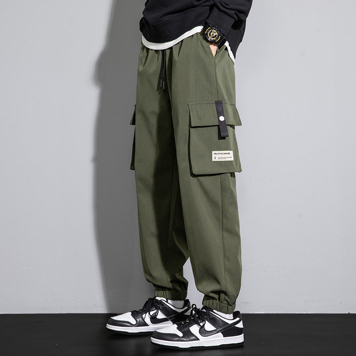 Herren Bequeme Cargo-Hose mit mehreren Taschen Drune