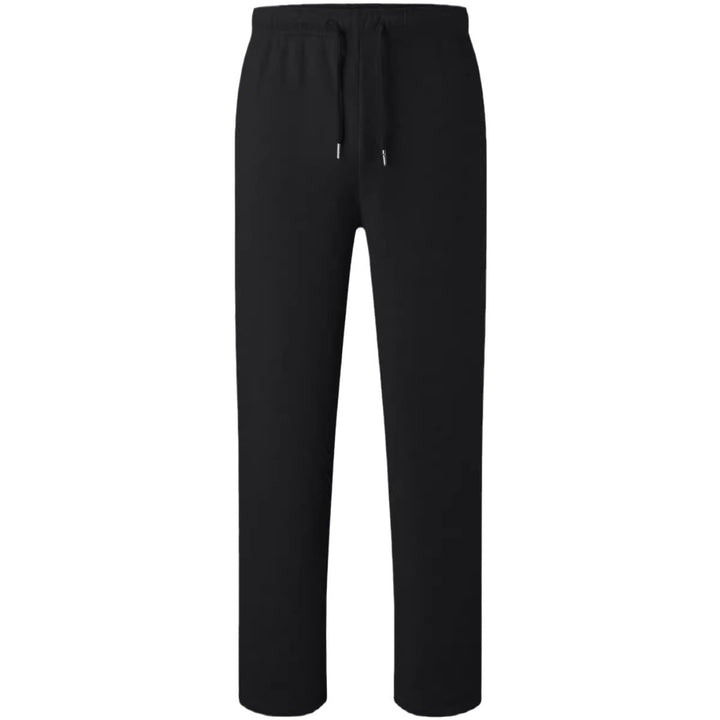 Herren nan Relaxed-Fit Sweatpants mit geradem Bein Fleece-Innenfutter und elastischem Kordelbund Drune