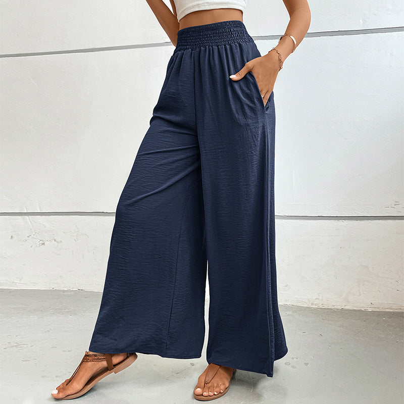 Damen Elegante Weite Sommerhose Drune