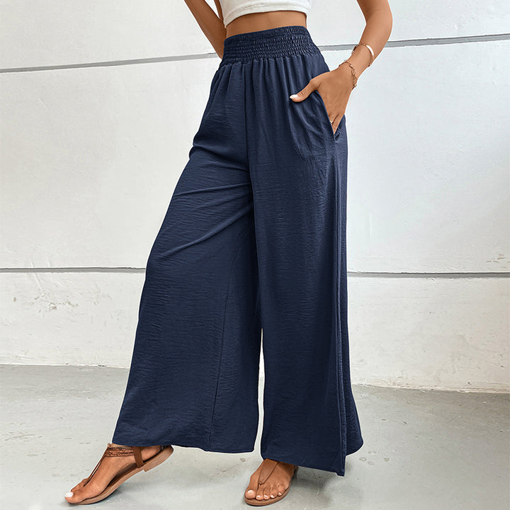Damen Elegante Weite Sommerhose Drune
